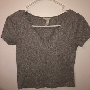 Forever 21 Gray Top size M